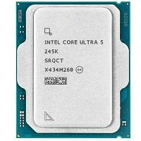 Процессор Intel Core Ultra 5 245K, LGA1851, (3.60-5.20GHz), 26MB Cache, Intel® Graphics, Arrow Lake, 14 Cores + 14 Threads, Tray