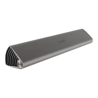 Беспроводная колонка Edifier MF200, 4W+4W (RMS), 2x36mm drivers, ≥85dB(A), Bluetooth 5.0, USB-C Sound card, 3.5mm AUX, 10 часов звучания, 100Hz - 20kHz, 293mmx45mmx53mm, 0.5kg, серый