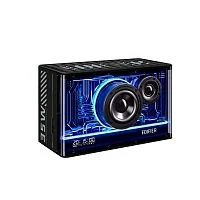 Беспроводная колонка Edifier QD35, Splendid light effects, 25W+15W, 3"(Mid-bass)+1"(Treble), ≥85dB(A), Bluetooth v5.3, AUX, USB-A, зарядный модуль GaN, подсветка, 60Hz-40000Hz, 277.8mm×164.8mm×141.7mm, 2.64kg, черный