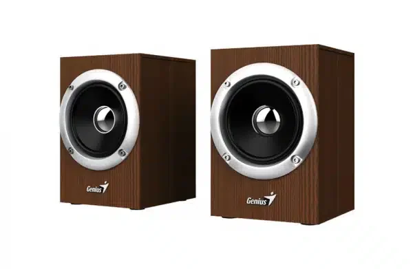 Звуковая система Genius SP-HF280 Wood, 3W x 2, 4ОМ, 100Hz-20KHz, 1,2 м, 3,5мм 31730028400