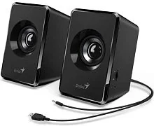 Звуковая система Genius SP-U125 , Grey , 3W , USB питание, 16Hz-20KHz, 1,2 м, 3.5мм