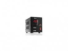 ИБП UPS SVC PTL-2K-LCD, 2000VA (1400W), PTL-серия, LSD, Tel.line, USB (Smart), диапазон работы AVR:145-275B, бат 12В/7,5Ah*4, вентилятор 8см*1б 2 вых.,черный