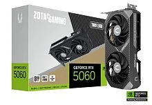 Видеокарта RTX 5060 ZOTAC GAMING GeForce RTX 5060 Twin Edge 8GB GDDR7, Engine clock 2497MHz, Memory clock 28000MHz, 128Bit, 3xDP, HDMI [ZT-B50600E-10M]