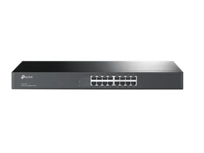 Коммутатор TP-Link TL-SF1016, 19-дюймовый стоечный, 16 портов 10/100M RJ45, Корпус металл , 1U