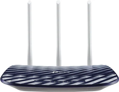 Маршрутизатор TP-Link Archer C20, 802.11a/b/g/n/AC. 2.4Ггц/5Ггц AC750, 1 WAN порт 10/100М + 4 LAN порта 10/100М