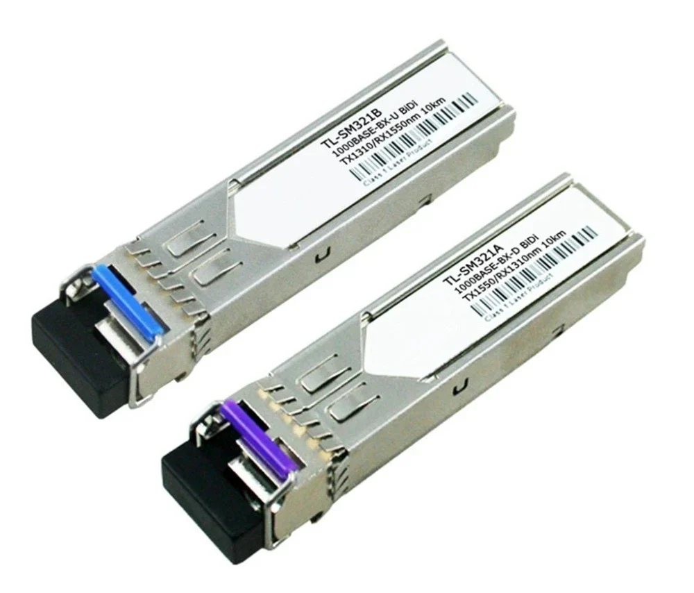Трансивер TP-Link TL-SM321A, 1000Base-BX, Tx:1550 нм, Rx:1310 нм, LC коннектор, WDM, Simplex, Одномодовый, 10 км