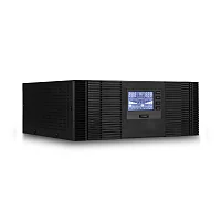 Инвертор SVC DI-800-F-LCD, Мощность 800ВА/640Вт, Вход 12В и/или 220В, Выход 220В (Чистая синусоида на выходе), Диапазон работы AVR: 145-270В, USB-порт, Функция заряда батарей 15A, Чёрный