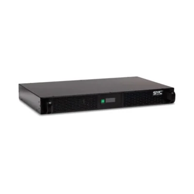 Источник бесперебойного питания SVC RTL-800-LCD, Мощность 800ВА/500Вт, RTL-серия, Стоечный 1U, LCD-дисплей, USB (технология Smart), Диапазон работы