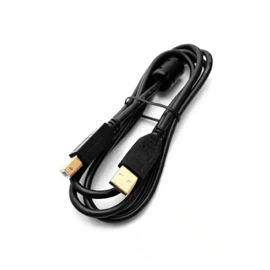 Интерфейсный кабель SHIP SH7013-1.5B, A-B, Hi-Speed USB 2.0, 30В, Чёрный, Блистер, Контакты с золотым напылением, 1.5 м.