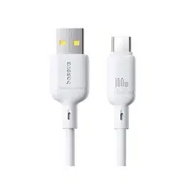 Интерфейсный кабель Baseus Versatile (P10383000211-01), U+C to C+L, 60W, 2m, Белый
