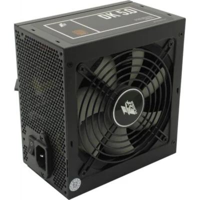 Блок питания 1STPLAYER DK PREMIUM PS-500AX, 500W, ATX, APFC, BRONZE, 20+4pin, 4+4pin, 6*Sata, 2*Molex, 2*PCI-E 6+2pin, Вентилятор 12см, 140x150x86 м