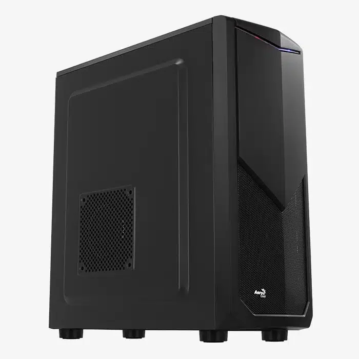 Компьютерный корпус Aerocool Tomahawk-S-BK-v2 , ATX/Micro ATX, USB 2*2.0, HD-Audio+ Mic, Высота процессорного кулера до 167мм, Длина VGA до 324мм, 1*3.5"/4*2.5", Толщина 0,5мм, 440,5x202x399мм, Без Б/П, Черный