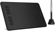 Графический планшет Huion H640P, Разрешение 5080 lpi, Чувствительность к нажатию 8192, Интерфейс USB, Рабочая область 160*100 мм. (6,3"х 3,9"), Чёрный