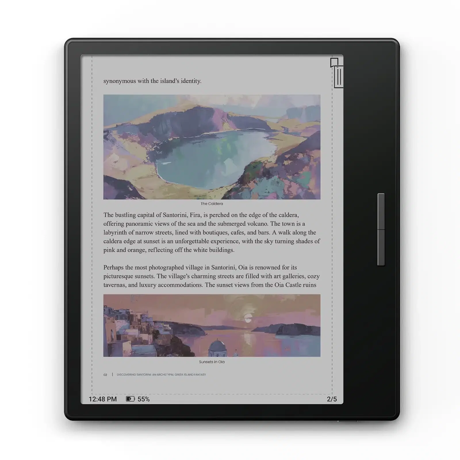 Электронная книга Onyx BooxGO Color 7, оперативная память 4 гб, память 64 гб, дисплей 7 дюймов,аккамулятор 2300 мАч, операционая система Android 12, Черный