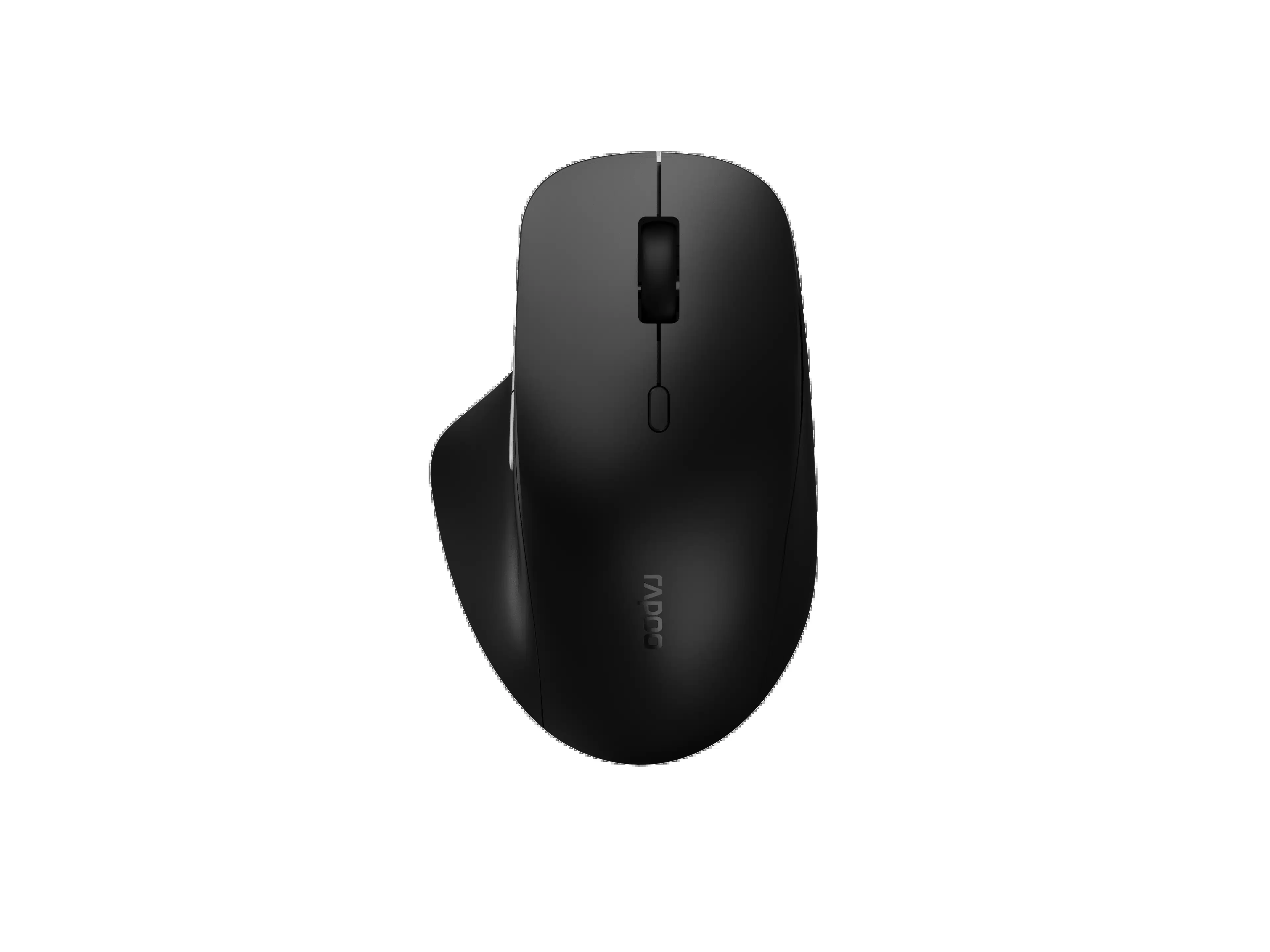 Компьютерная мышь Rapoo M50 Plus Silent, 3D, Оптическая, 1000dpi, Беспроводной 2.4 ГГц, Нано-ресивер, Эффективная дистанция 10 м., Чёрный