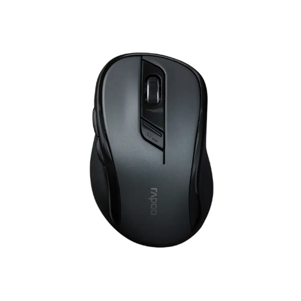 Компьютерная мышь Rapoo M500 Silent, 3D, Оптическая, 1000dpi, Беспроводной 2.4 ГГц, Нано-ресивер, Эффективная дистанция 10 м., Батарейки в комплекте, Черный