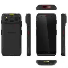 Терминал сбора данных Honeywell EDA52-00AE61N21RK, 5.5", сенсорный, без отпечатков и eSIM, только WLAN(Wifi 5), NFC, GMS, 4 ГБ ОЗУ, 64 ГБ ПЗУ, стандартная батарея, IP67, черный