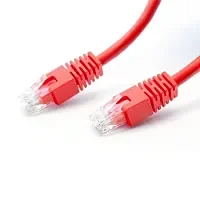 Патч Корд SHIP S3025RD0050-P, Cat.5e, LSZH, UTP, RJ-45, 0.5 м, Красный, Пол. пакет
