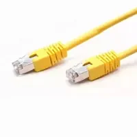 Патч Корд SHIP S4025YL0100-P, Cat.5e, FTP, LSZH, RJ-45, 1 м, Жёлтый, Пол. пакет