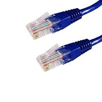 Патч Корд SHIP S7025BL0100-P, Cat.6, FTP, LSZH, RJ-45, 1 м, Синий, Экранированный, Пол. пакет
