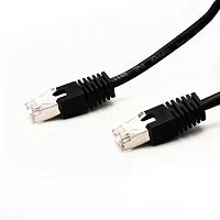 Патч Корд SHIP S7025BK0300-P, Cat.6, FTP, LSZH, RJ-45, 3 м, Чёрный, Экранированный, Пол. пакет