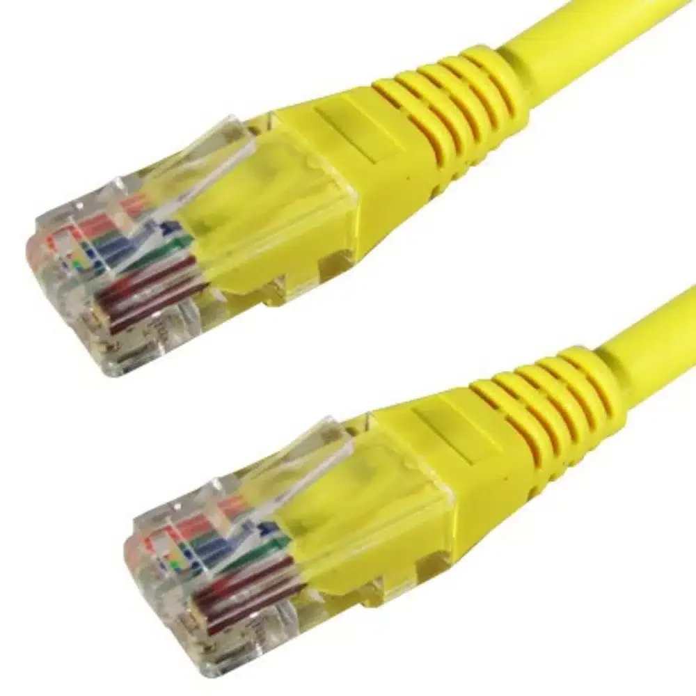 Патч Корд SHIP S3025YL0750-P, Cat.5e, UTP, LSZH, RJ-45, 7.5 м, Жёлтый, Пол. пакет