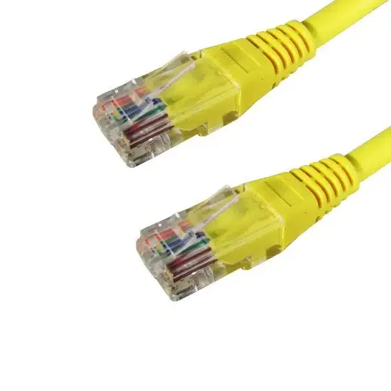 Патч Корд SHIP S3025YL1000-P, Cat.5e, UTP, LSZH, RJ-45, 10 м, Жёлтый, Пол. пакет