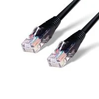 Патч Корд SHIP S3025BK1000-P, Cat.5e, UTP, LSZH, RJ-45, 10 м, Чёрный, Пол. пакет
