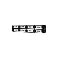 Патч Панель SHIP P197-48, UTP, Категория 5e, 19" (2U), 48 Портов