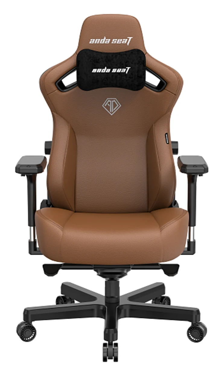 Gaming Chair AD12YDC-XL-01-K-PV/C AndaSeat Kaiser 3 XL BROWN 4D Armrest 65mm wheels PVC Leather