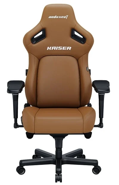Gaming Chair AD12YDDC-L-20-K-PV/C AndaSeat Kaiser 4 L BROWN 5D Armrest 65mm wheels PVC Leather