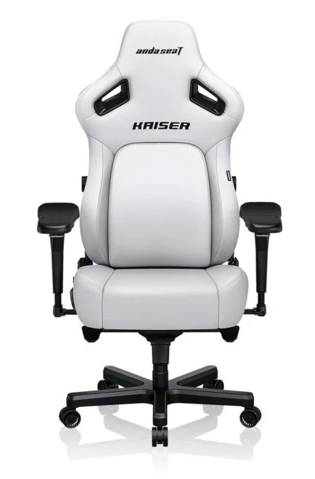 Gaming Chair AD12YDDC-L-20-W-PV/C AndaSeat Kaiser 4 L WHITE 5D Armrest 65mm wheels PVC Leather