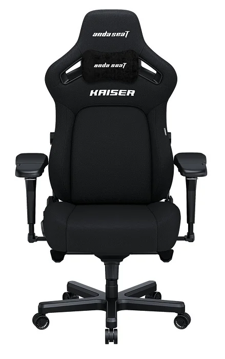 Gaming Chair AD12YDDC-XLL-20-B-CF AndaSeat Kaiser 4 XL BLACK 5D Armrest 65mm wheels PVC Fabric