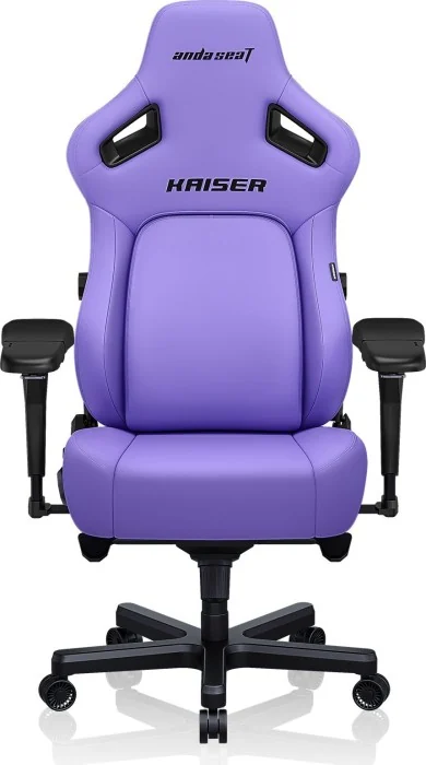 Gaming Chair AD12YDDC-XLL-20-V-PV/C AndaSeat Kaiser 4 XL PURPLE 5D Armrest 65mm wheels PVC Leather
