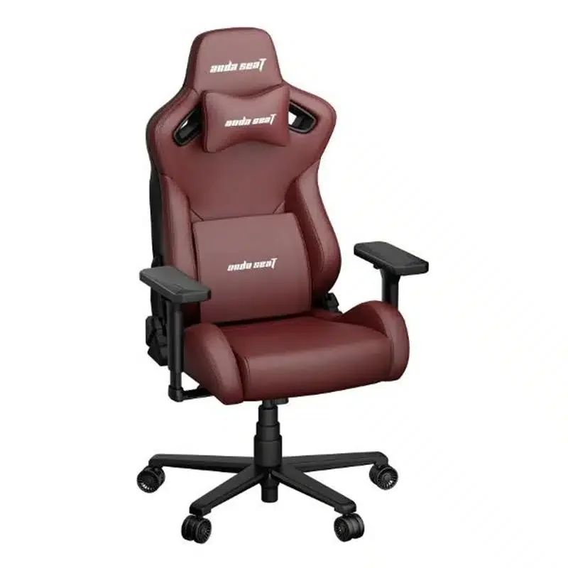 Gaming Chair AD12YXL-17-AB-PV-A01 AndaSeat Kaiser 2 Pro XL MAROON 4D Armrest 65mm wheels PVC Leather