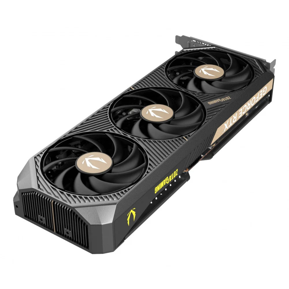 ZOTAC GAMING GeForce RTX 5070 SOLID OC 12GB GDDR7 192-bit Engine Clock 2542MHz, Memory Speed 28000MHz, Triple Fans, NVIDIA DLSS 4, Metal Backplate, DirectX 12, OpenGL 4.6, IceStorm 2.0 Cooling, FireStorm, FREEZE Fan Stop, BladeLink Fans, HDCP 3x Displa...