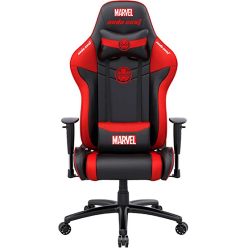 Gaming Chair AD5-04-BR-PV AndaSeat MARVEL Edition BLACK&RED 2D Armrest 65mm wheels PVC Leather