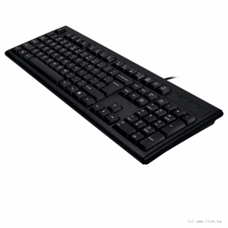 A4TECH KM-720 FN-KEY MULTIMEDIA KEYBOARD USB BLACK US+RUSSIAN