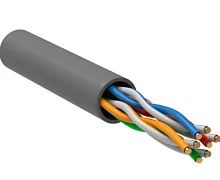 LC1-C5E04-111-T-P-R ITK Витая пара U/UTP кат.5E 4х2х0,52 solid PVC серый (305м) РФ/Т упак