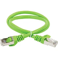 PC02-C5EF-2M ITK Коммутационный шнур (патч-корд), кат.5Е FTP, 2м, зеленый шт