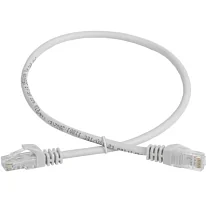 PC01-C5EU-3M-G Шнур коммутационный кат. 5Е UTP 3м серый GENERICA шт