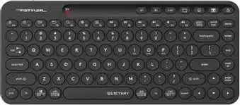 A4TECH FSTYLER FBK36C AS BLUETOOTH+2.4G WIRELESS RECHARGEABLE KEYBOARD USB BLACK US+RUSSIAN