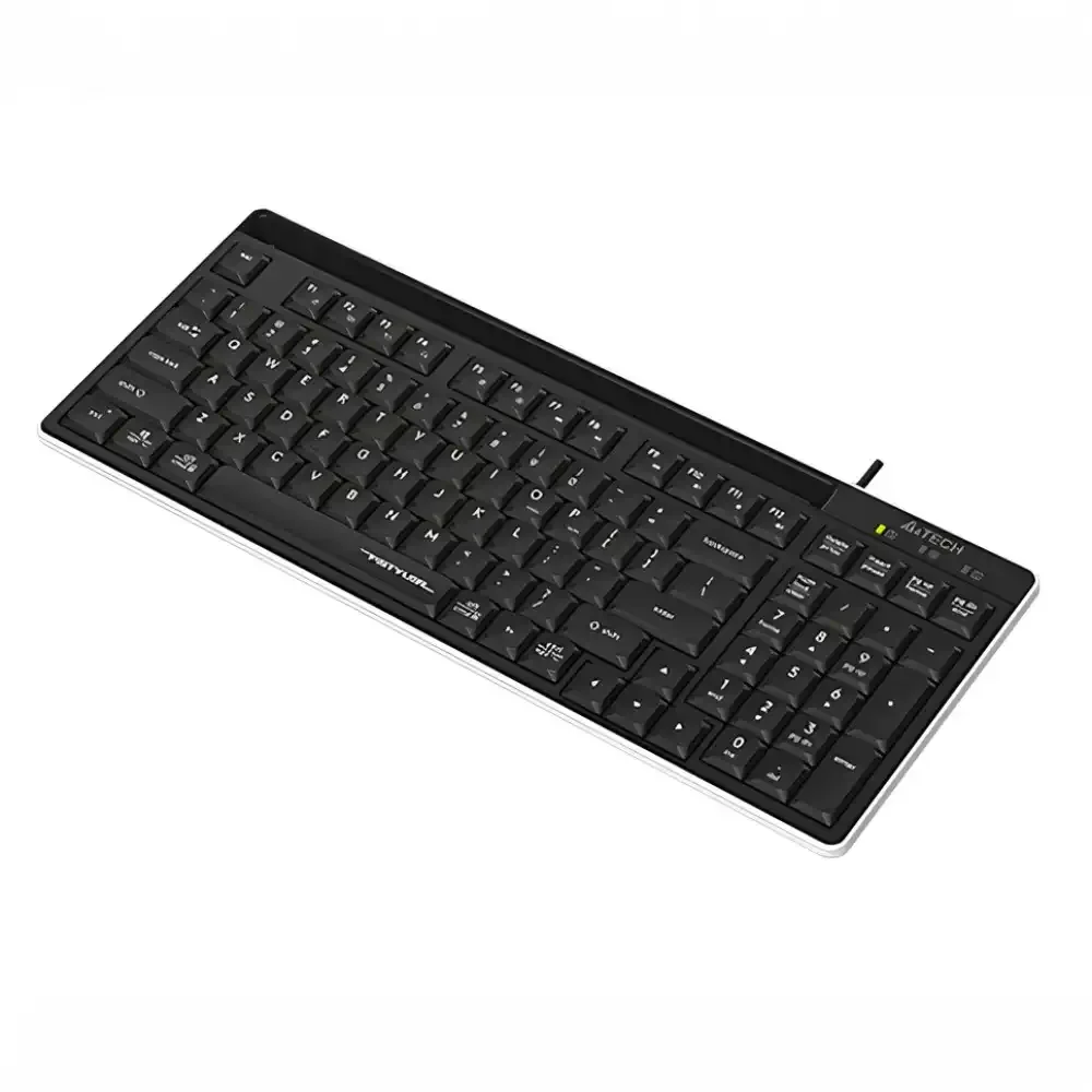 A4TECH FSTYLER FX70 MULTIMEDIA SCISSOR SWITCH KEYBOARD USB BLACK US+RUSSIAN