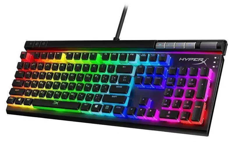 HyperX Alloy Elite 2 4P5N3AX#ACB (HKBE2X-1X-RU) Mechanical Gaming Keyboard,HX Red,Backlight,RU