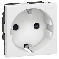CKK-40D-RSZB2-K01-K Розетка РКС-20-30-П-К с заземляющим контактом 2к (на 2 модуля) ПРАЙМЕР белая IEK шт