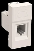 CKK-40D-RI1-K01 РКИ-10-00-П Розетка компьютерная RJ-45 UTP кат.5e (на 1 модуль) ПРАЙМЕР белая IEK шт