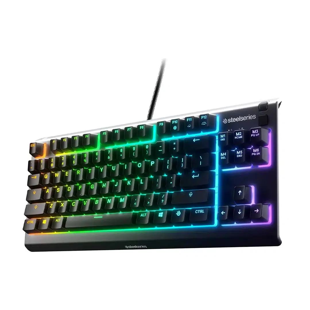 SteelSeries Apex 3 Membran Gaming Keyboard RGB Backlight ENG