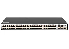 SNR-S2985G-48T Управляемый гигабитный коммутатор уровня 2, 48 портов 10/100/1000Base-T, 4 порта 100/1000Base-X (SFP), встроенный БП ~220V AC шт