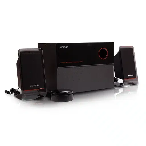 Microlab Subwoofer M-200BT 2.1 BLACK 40W(16W+12W*2) Bluetooth