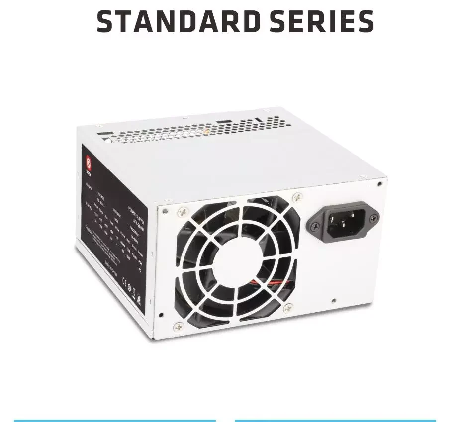 Блок питания Jump ATX DR-380R (Мощность 350W, ATX24pin, CPU 4pin, 3SATA, 1ATA, 8см кулер) кабель питания 1.5м EU